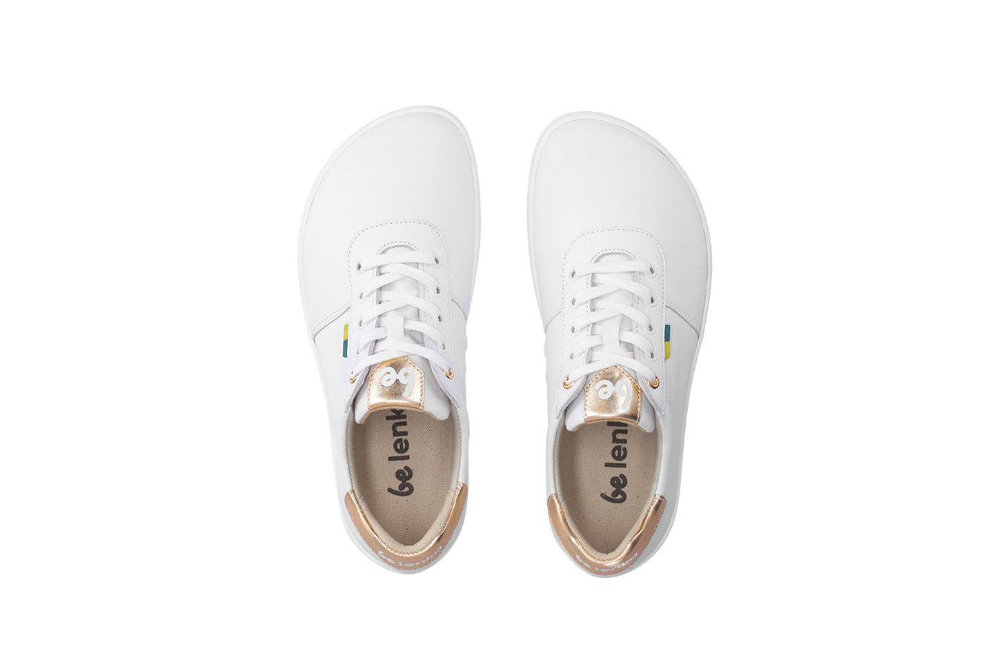 Be Lenka - Royale White & Gold - Depotivas barefoot-Be Lenka-Cacles Barefoot-Tienda de calzado barefoot respetuoso minimalista