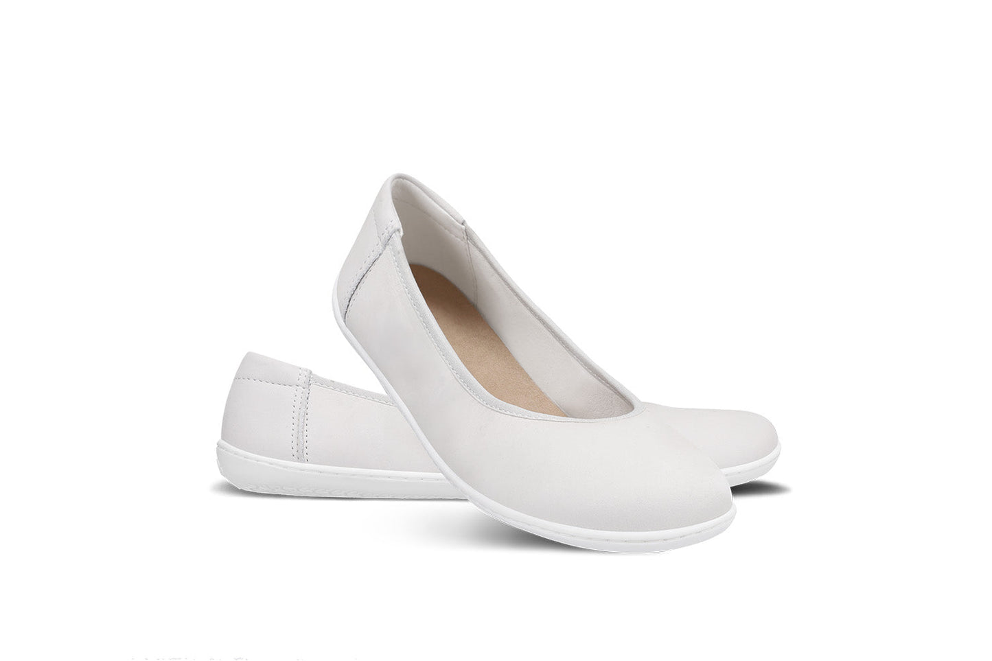 Be Lenka - Sophie All Chalk White - Bailarinas barefoot-Be Lenka-Cacles Barefoot-Tienda de calzado barefoot respetuoso minimalista