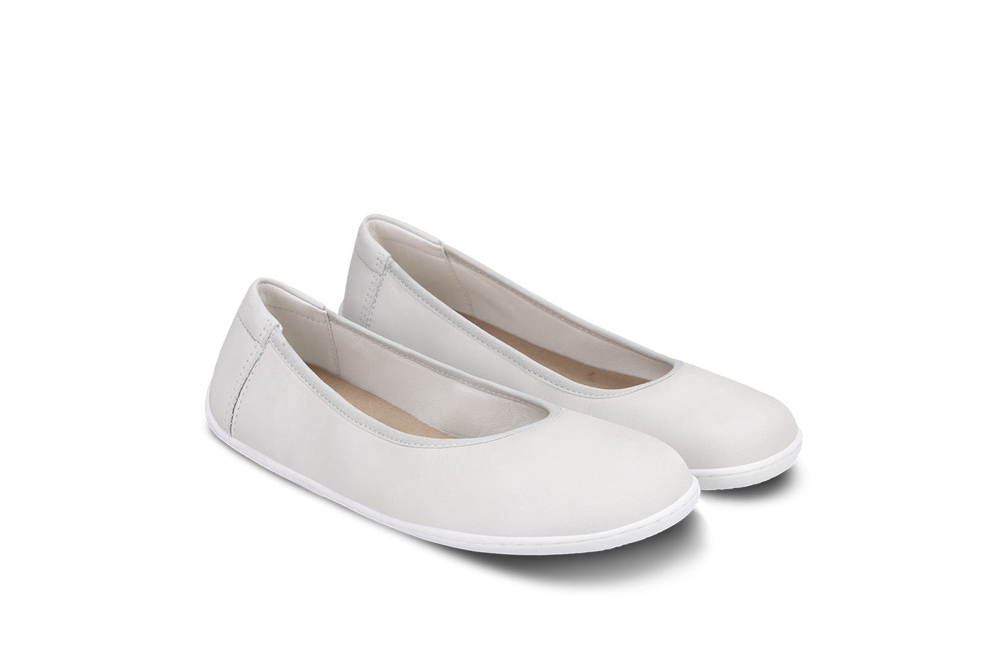 Be Lenka - Sophie All Chalk White - Bailarinas barefoot-Be Lenka-Cacles Barefoot-Tienda de calzado barefoot respetuoso minimalista
