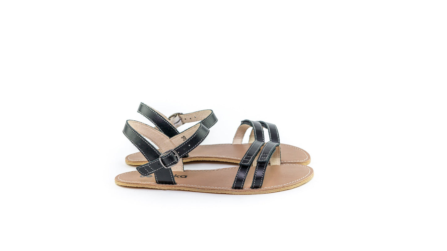 Barefoot Sandals - Be Lenka Summer - Black-Be Lenka-Cacles Barefoot