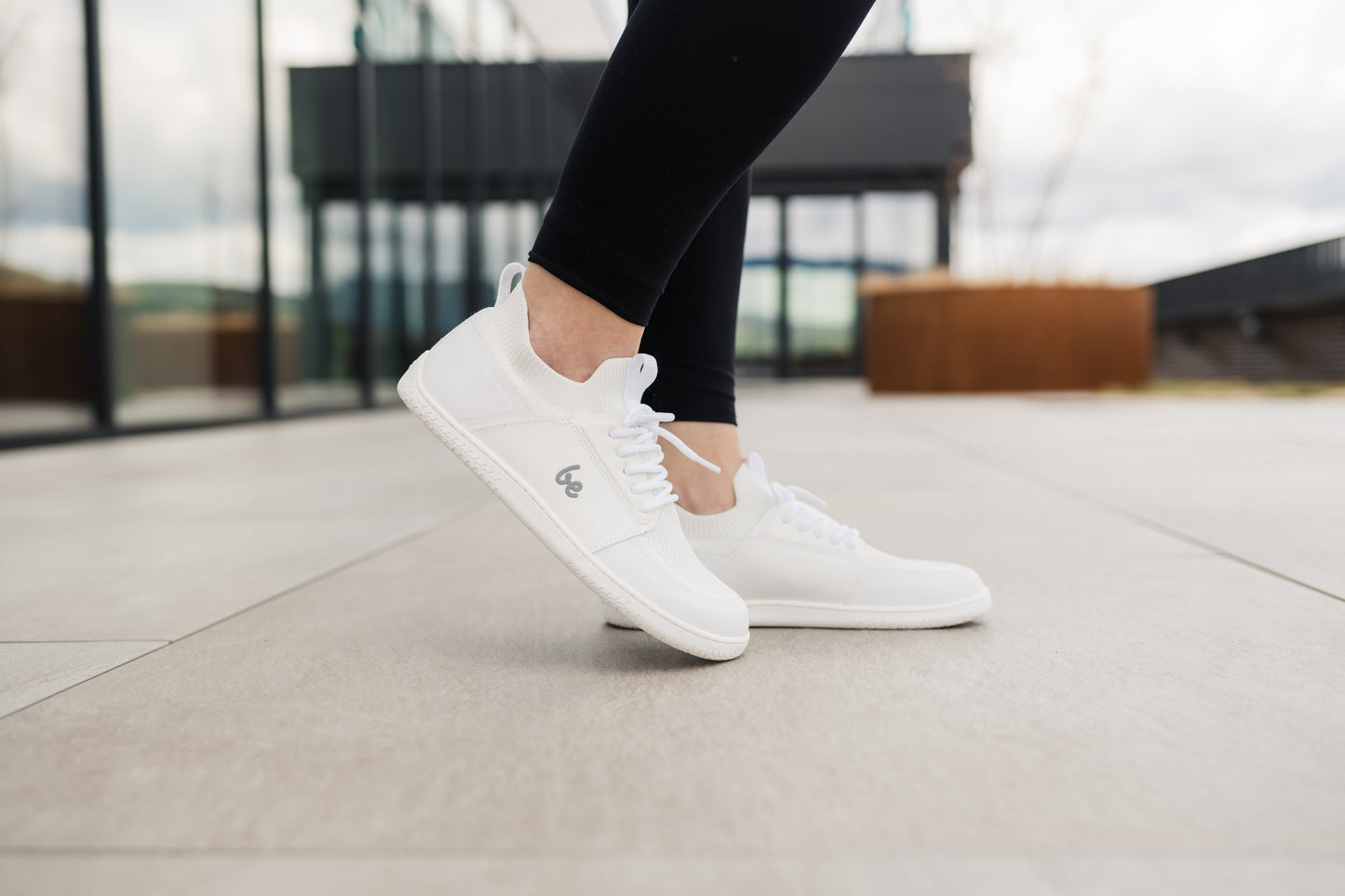 Be Lenka - Swift All White - Deportivas barefoot-Be Lenka-Cacles Barefoot-Tienda de calzado barefoot respetuoso minimalista