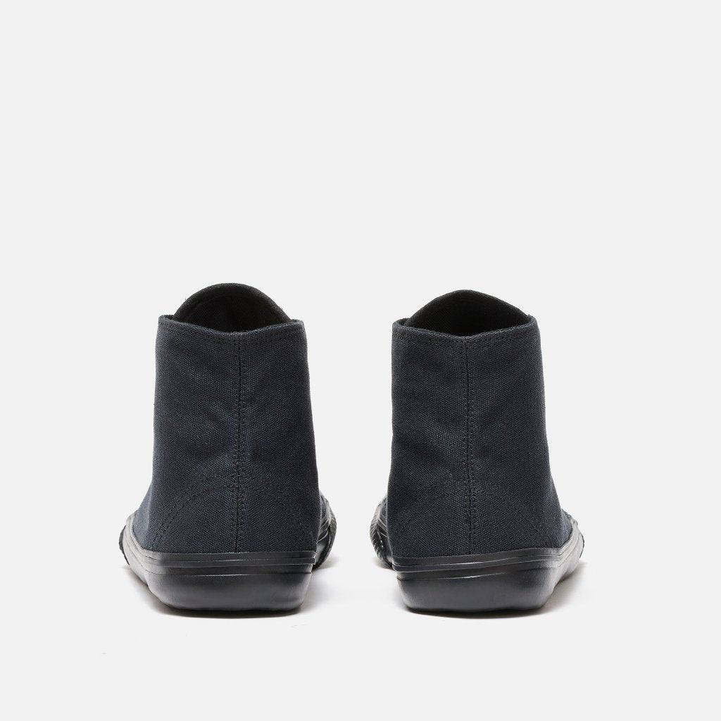 Bohempia - Orik 2.0 Black & Black - Deportivas barefoot de caña alta