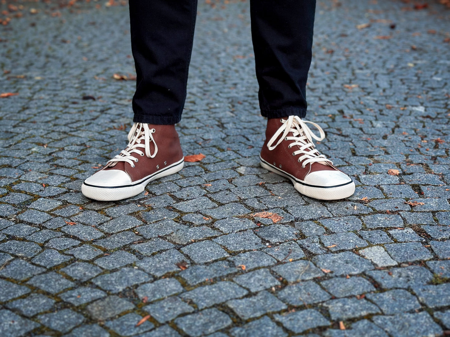 Bohempia - Orik 2.0 Brown & Tan - Deportivas barefoot de caña alta