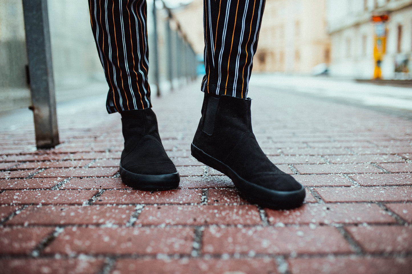 Bohempia - Rola Black & Black - Botas chelsea barefoot