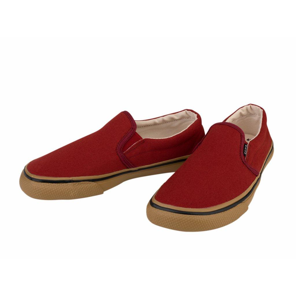 Bohempia - Velik Burgundy & Gum - Slip ons barefoot