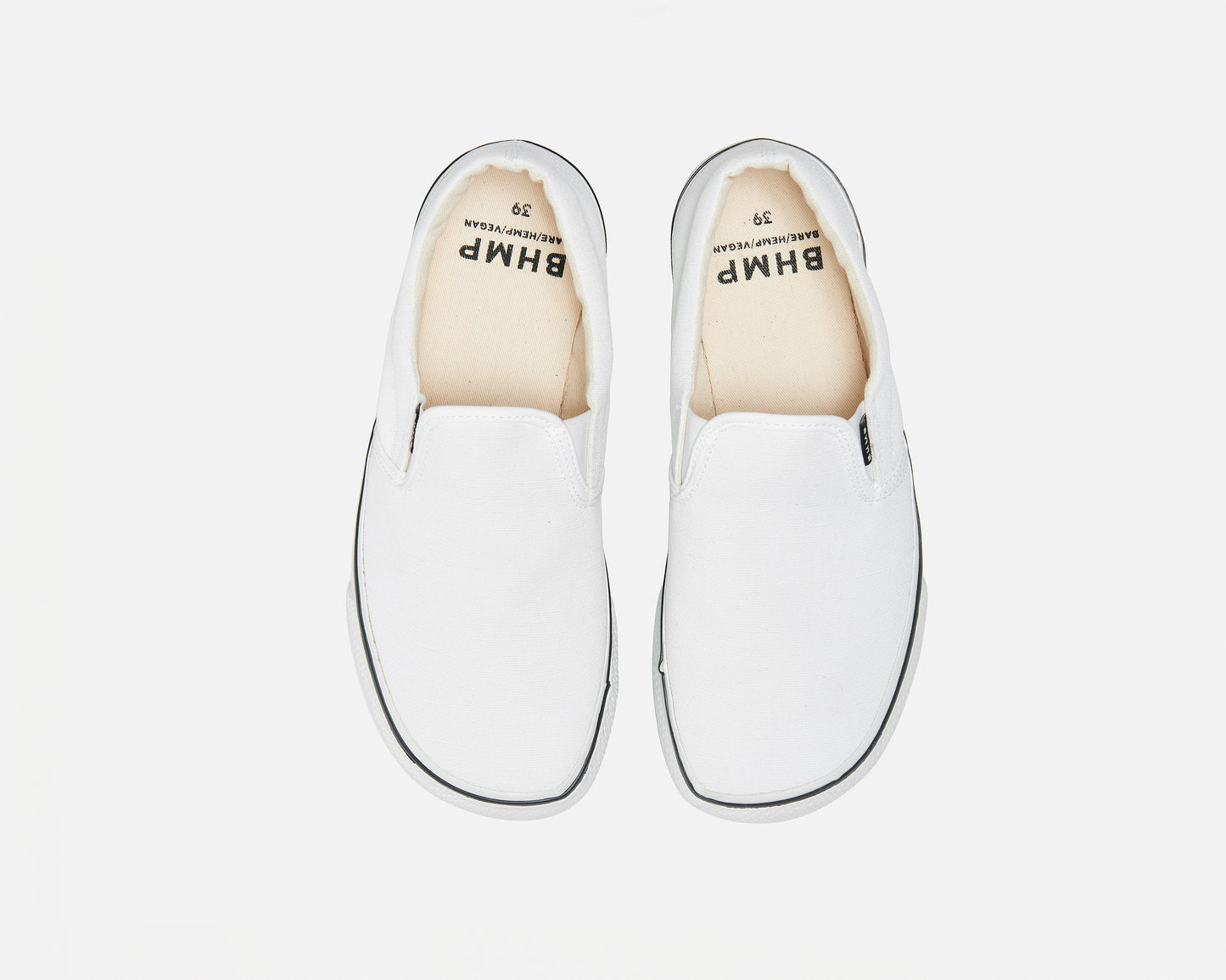 Bohempia - Velik White & White - Slip ons barefoot-Bohempia-Cacles Barefoot-Tienda de calzado barefoot respetuoso minimalista