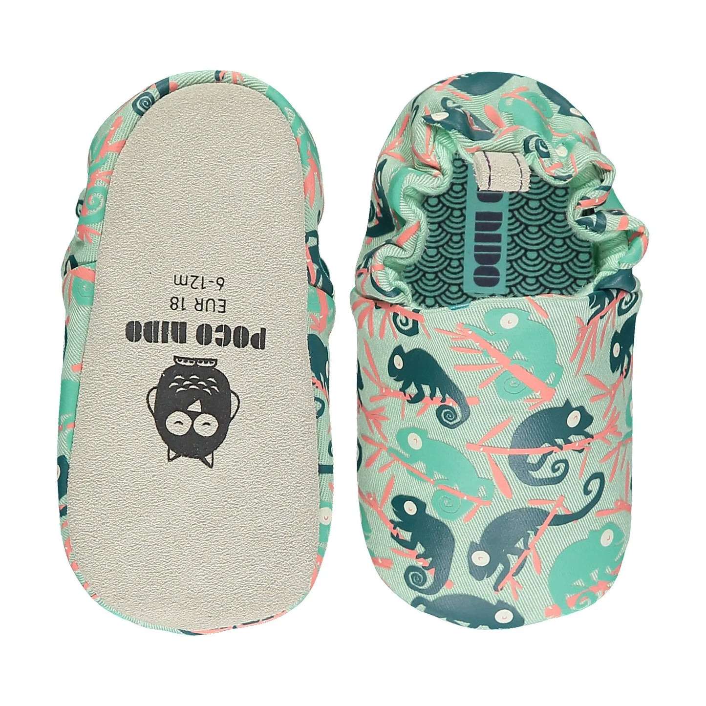 Chameleon Mint Vegan Mini Shoes