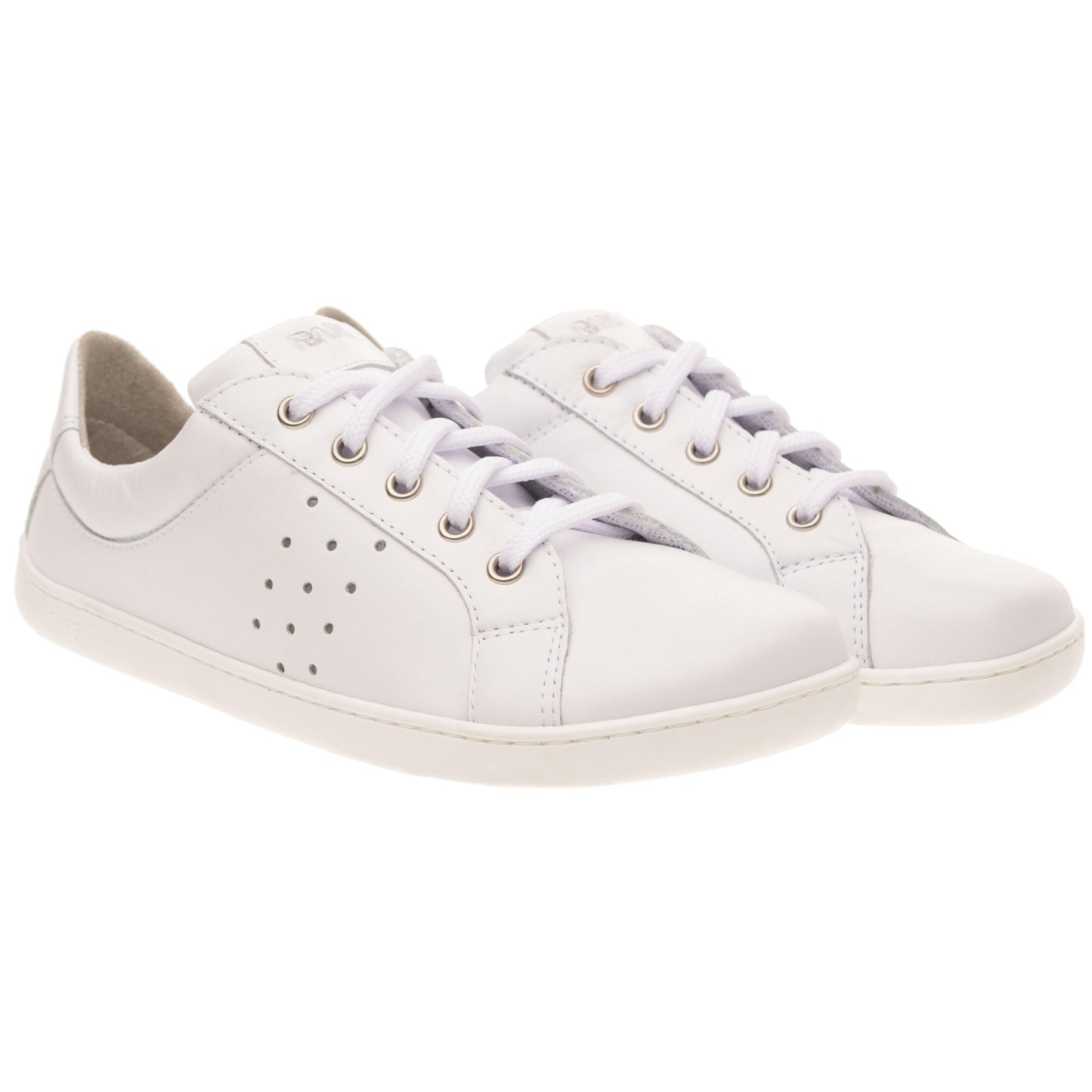 Fare Bare - B5712184 Tiana Blanco - Deportivas barefoot cuero-Fare Bare-Cacles Barefoot-Tienda de calzado barefoot respetuoso minimalista