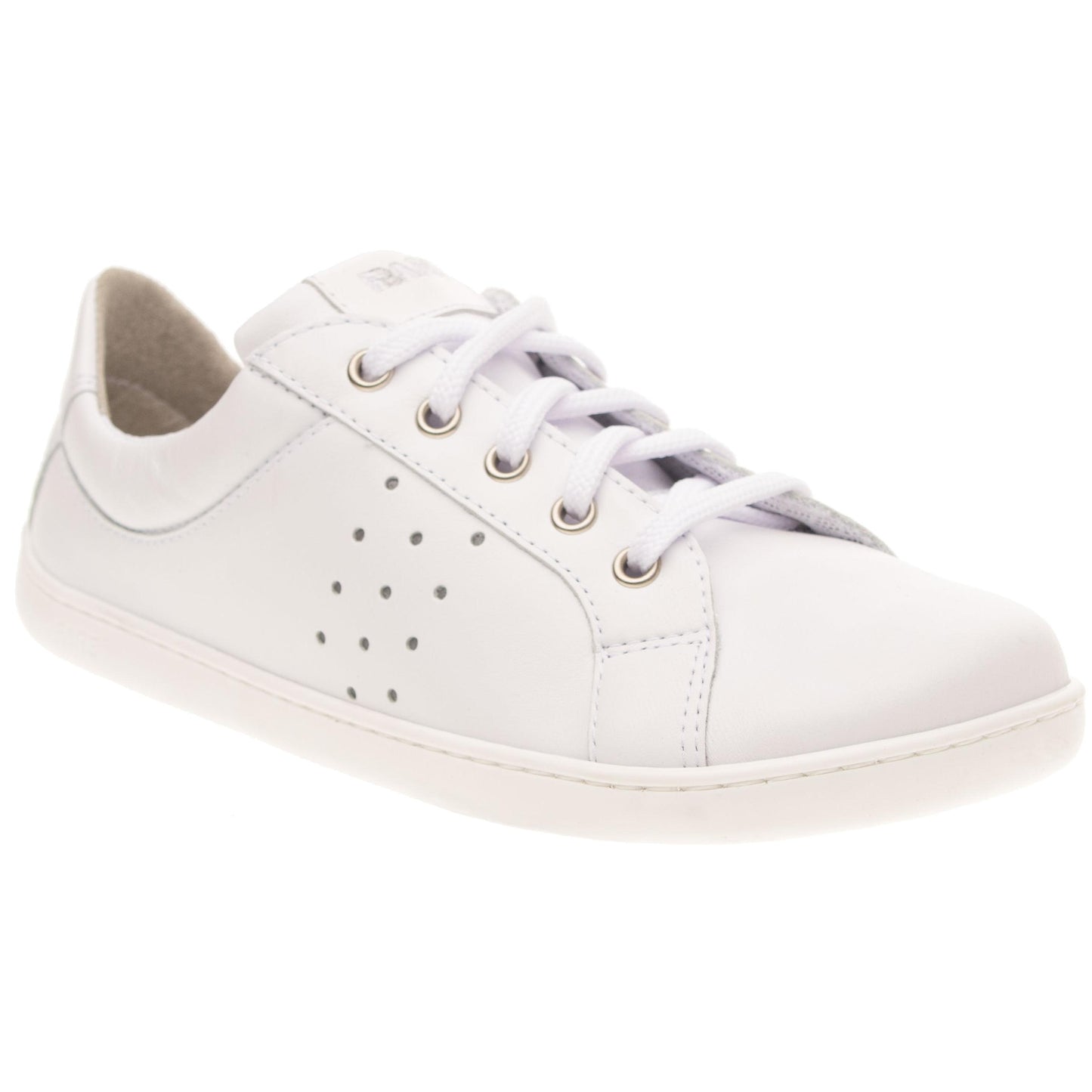 Fare Bare - B5712184 Tiana Blanco - Deportivas barefoot cuero-Fare Bare-Cacles Barefoot-Tienda de calzado barefoot respetuoso minimalista