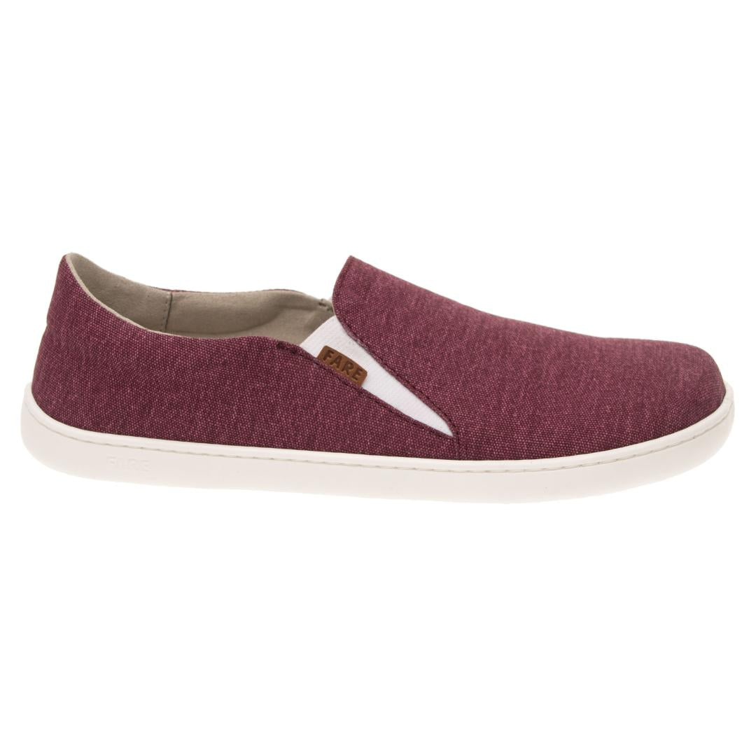 Fare Bare - Clara Bordo Granate - Slip ons barefoot