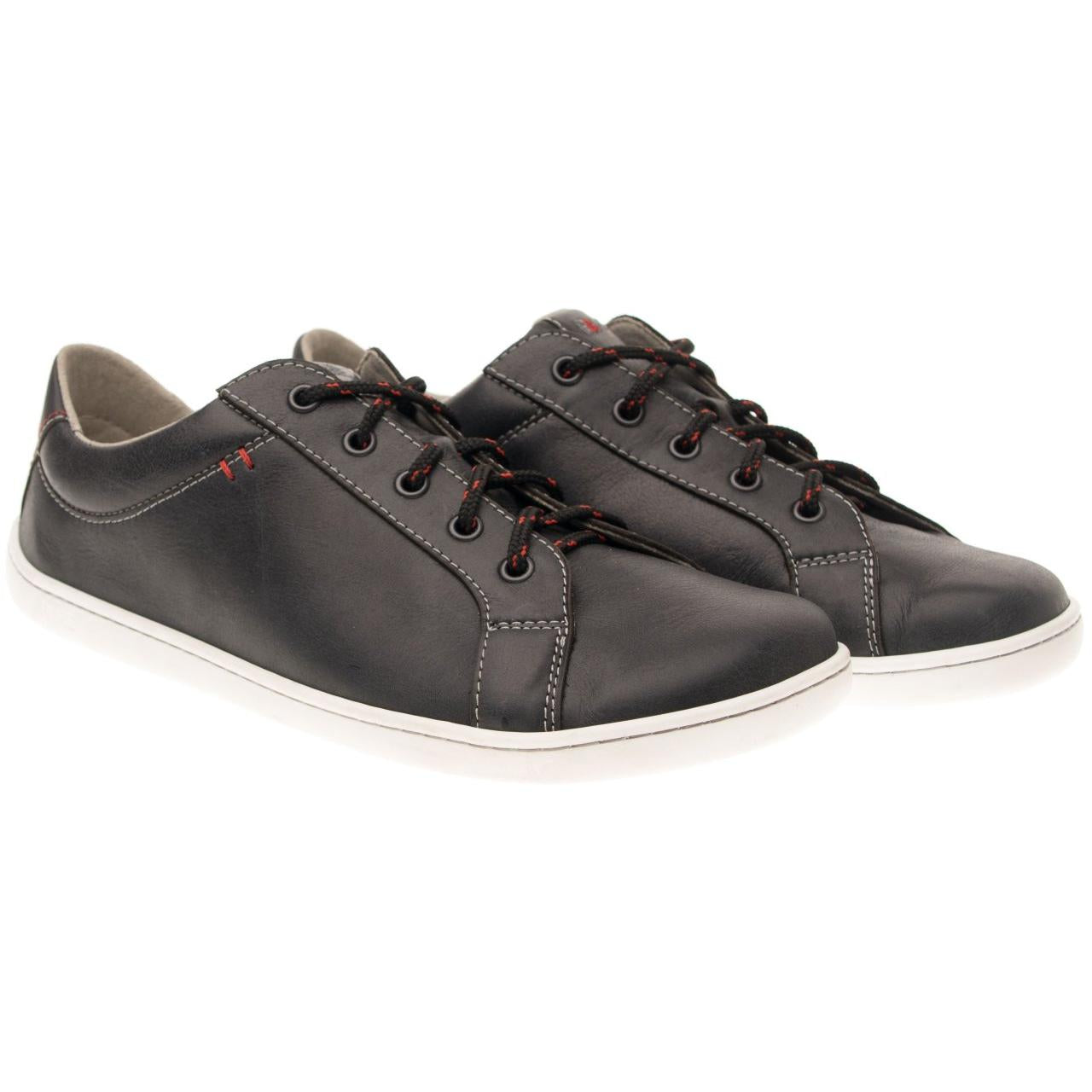 Fare Bare - Elegant Sevilla Black A5313161 - Deportivas barefoot de cuero