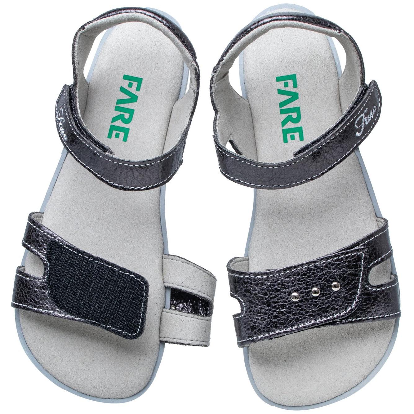 Fare Bare Kids - Summer Shoes Black - Sandalias barefoot