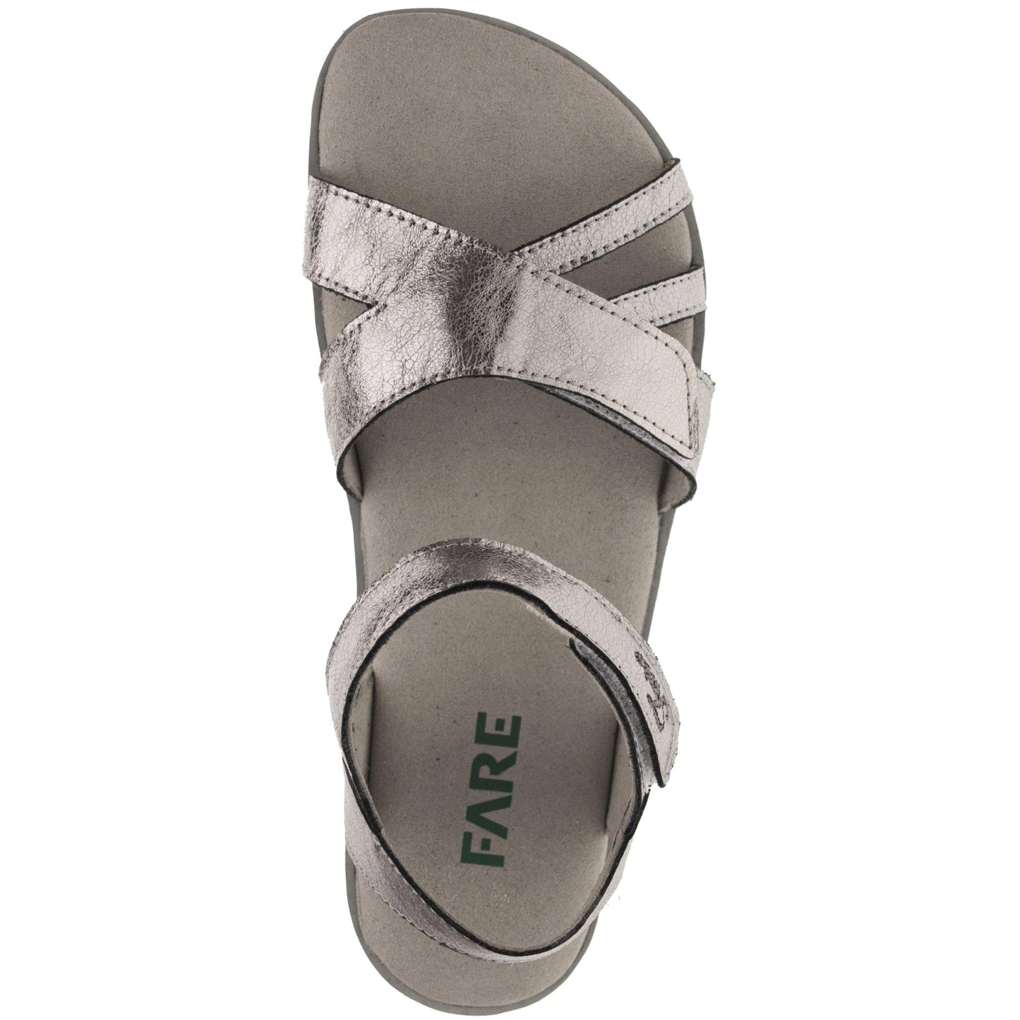Fare Bare - Senona Silver - Sandalias barefoot-Fare Bare-Cacles Barefoot-Tienda de calzado barefoot respetuoso minimalista