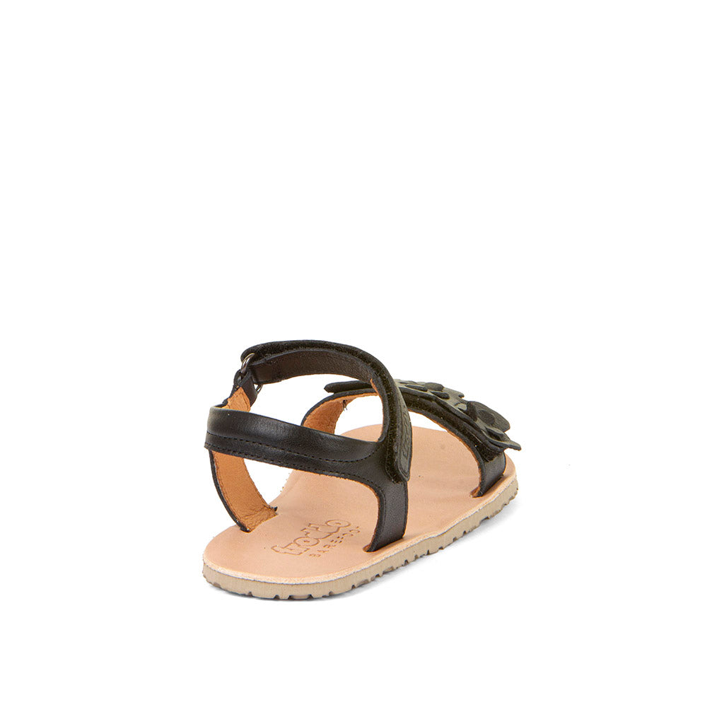 Froddo Barefoot - Sandalias Flexy Flowers Black
