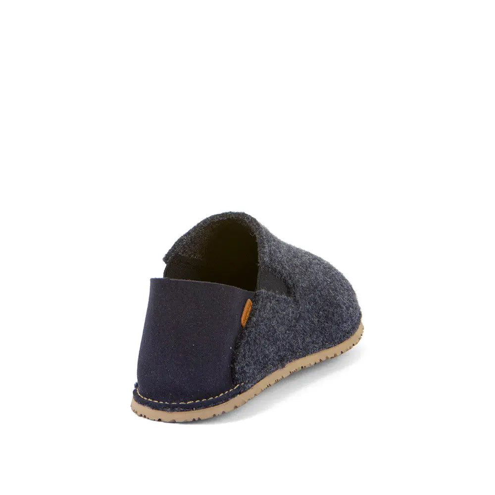 Froddo Barefoot - Slip-on Wooly Dark Blue - Zapatillas de casa barefoot