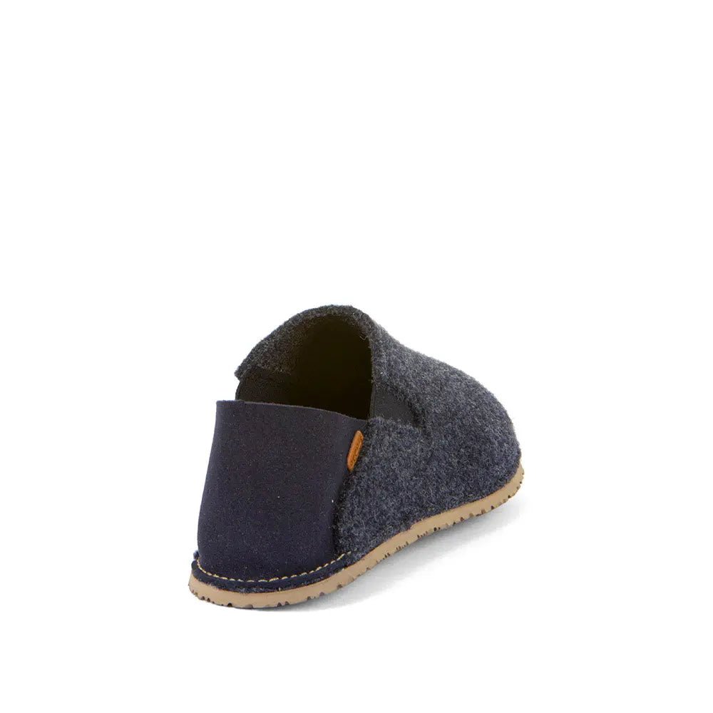 Froddo Barefoot - Slip-on Wooly Dark Blue - Zapatillas de casa barefoot