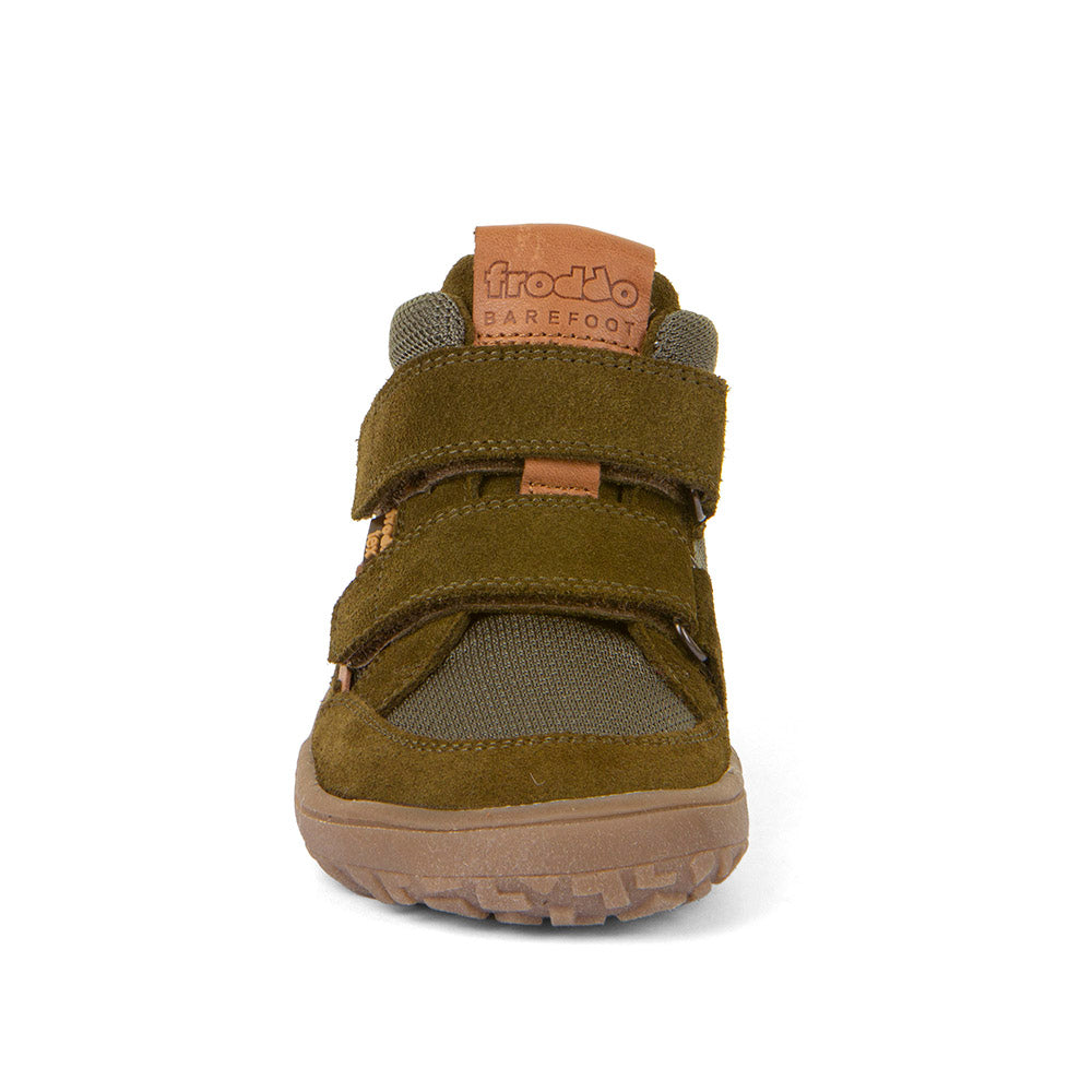 Froddo Barefoot - Tex Autumn Olive - Botines Resistentes al agua-Froddo-Cacles Barefoot-Tienda de calzado barefoot respetuoso minimalista