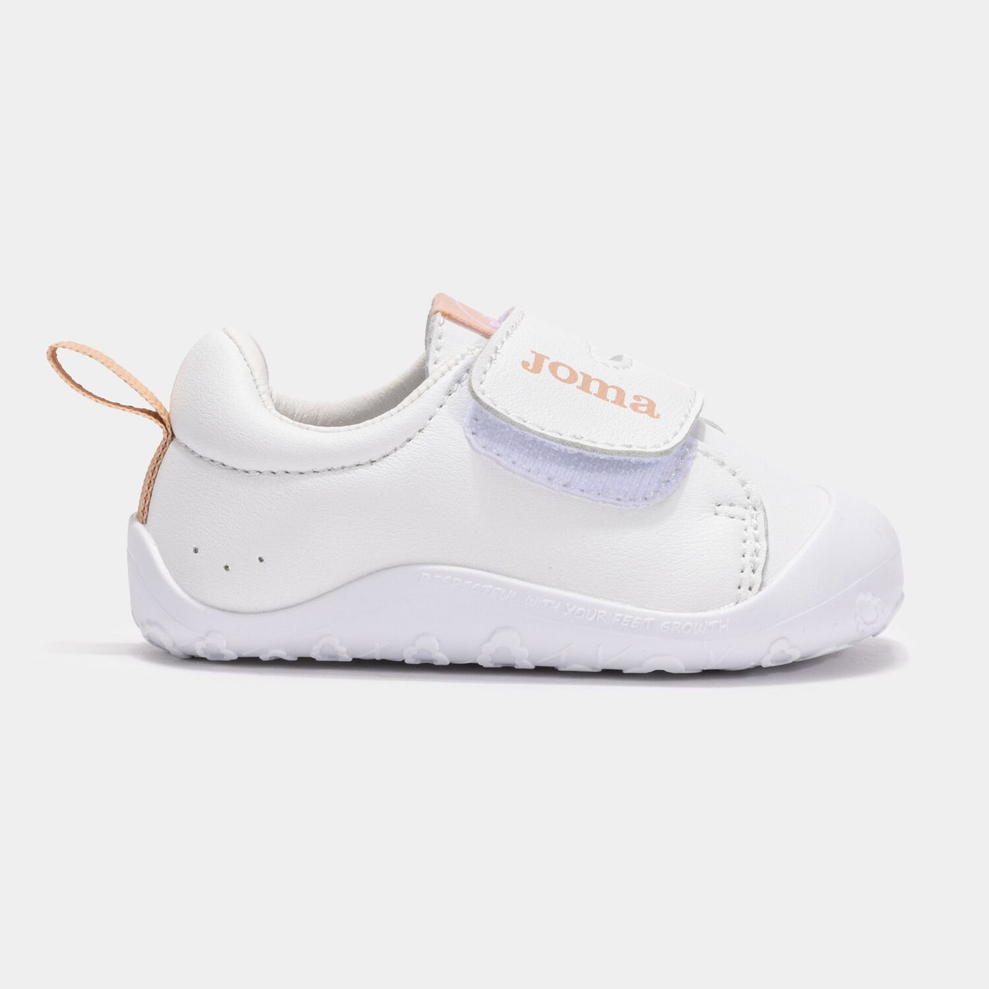 Joma - Primeros pasos Teddy Baby Blanco & Rosa - Lonetas respetuosas