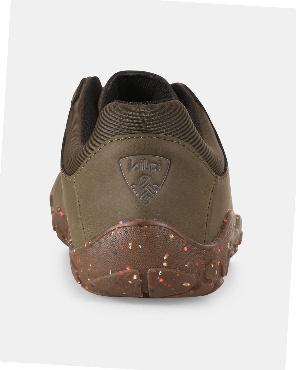 Kilpi - Barelo Low-U Green - Zapatillas Barefoot para Senderismo