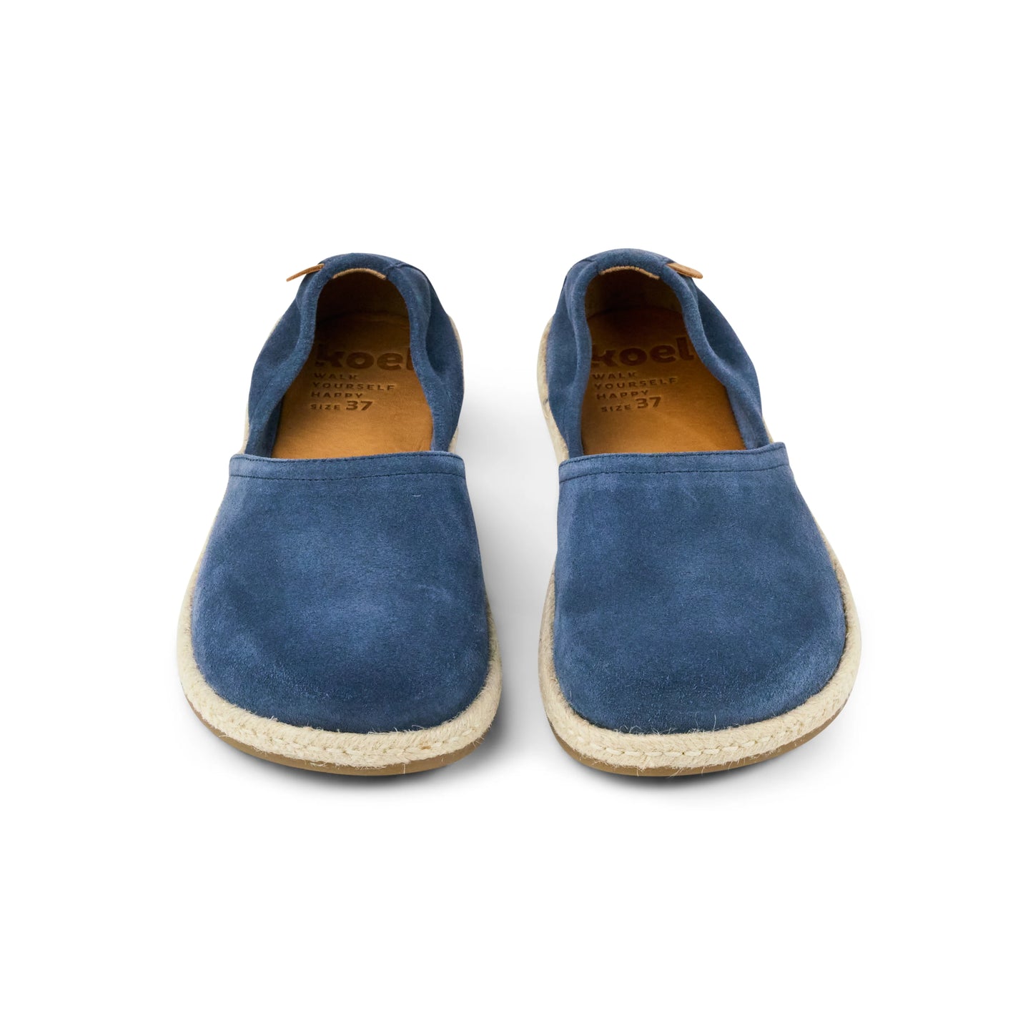 Koel - Cloe Suede Blue - Alpargatas barefoot
