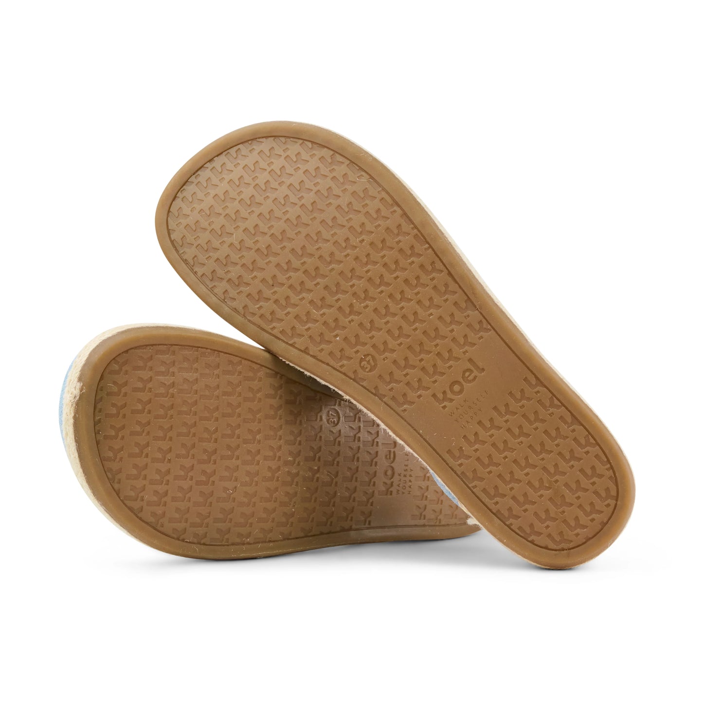 Koel - Cloe Suede Celeste - Alpargatas barefoot