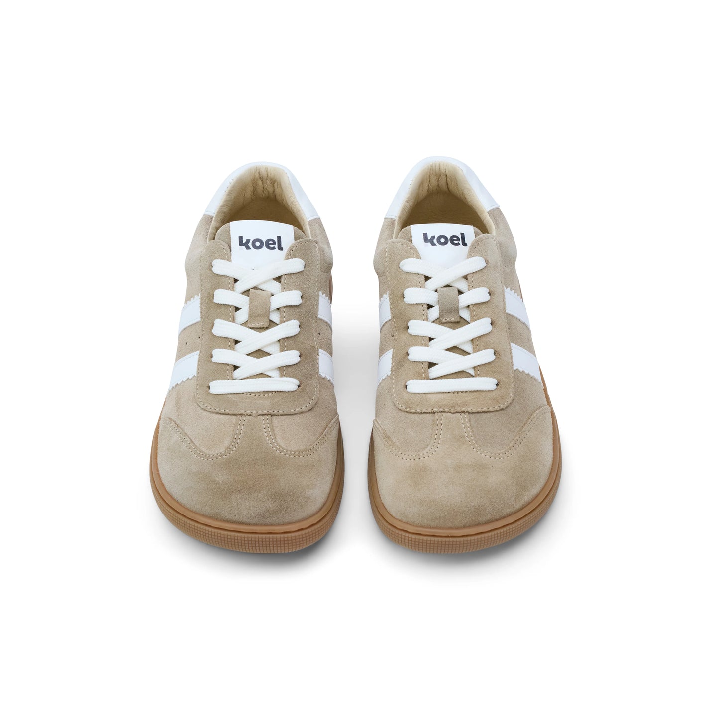 Koel - Francie II Suede Beige - Casual Sneakers Barefoot