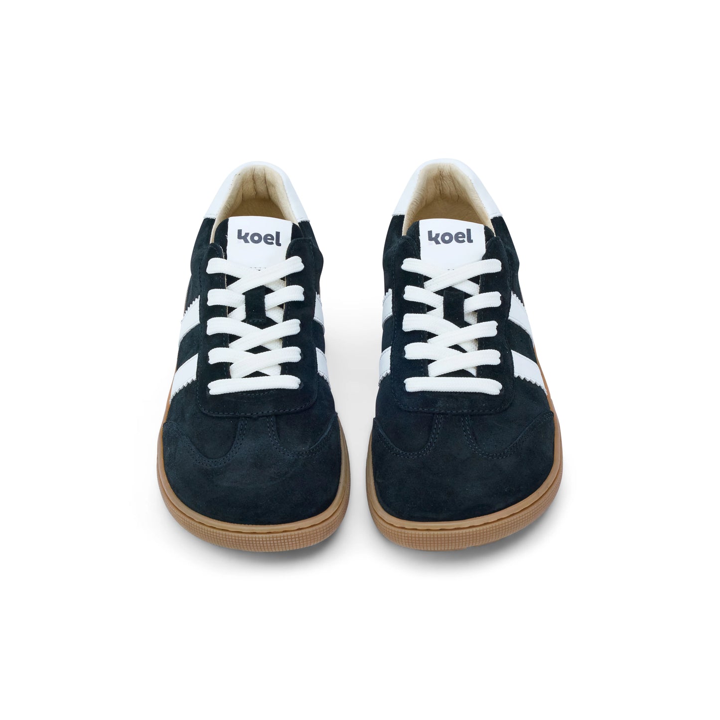 Koel - Francie II Suede Black - Casual Sneakers Barefoot