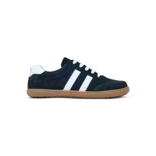 Koel - Francie II Suede Black - Casual Sneakers Barefoot - Cacles Barefoot