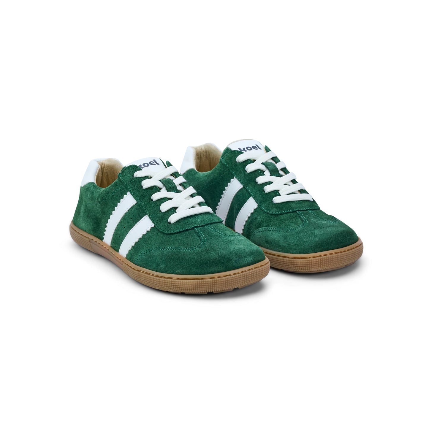 Koel - Francie II Suede Khaki - Casual Sneakers Barefoot