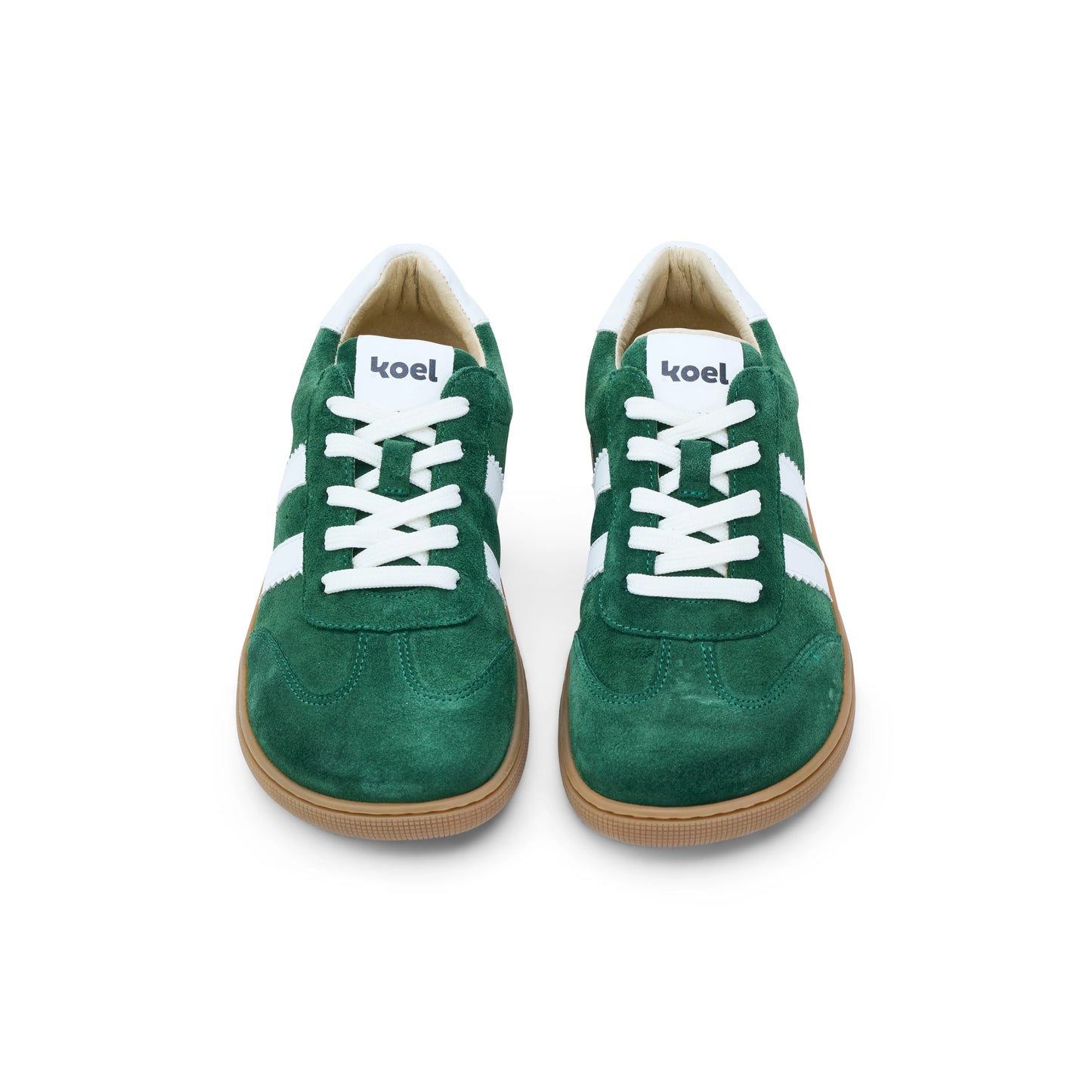 Koel - Francie II Suede Khaki - Casual Sneakers Barefoot
