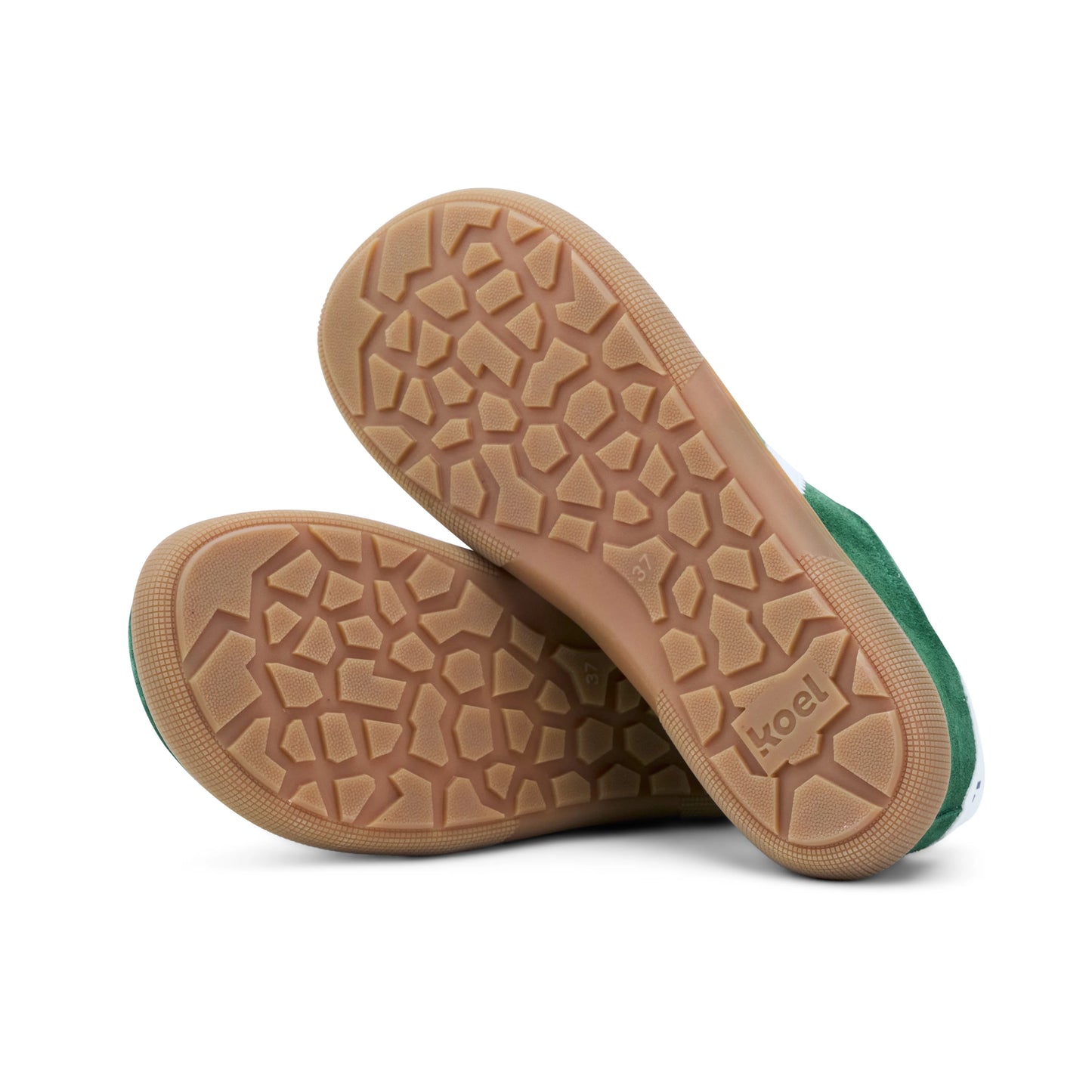 Koel - Francie II Suede Khaki - Casual Sneakers Barefoot