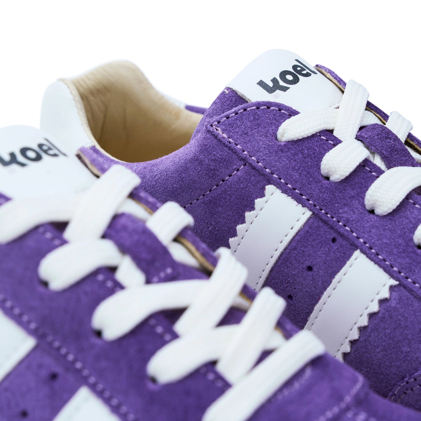 Koel - Francie II Suede Violet - Casual Sneakers Barefoot