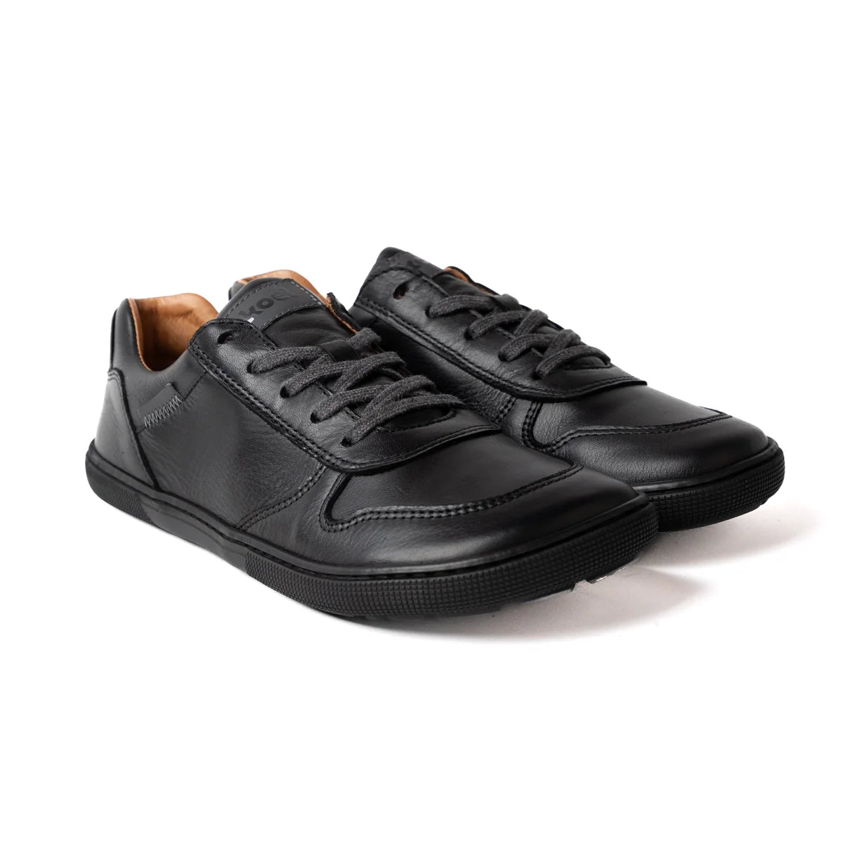 Koel - Francie Leather Black - Casual Sneakers Barefoot-Koel-Cacles Barefoot-Tienda de calzado barefoot respetuoso minimalista