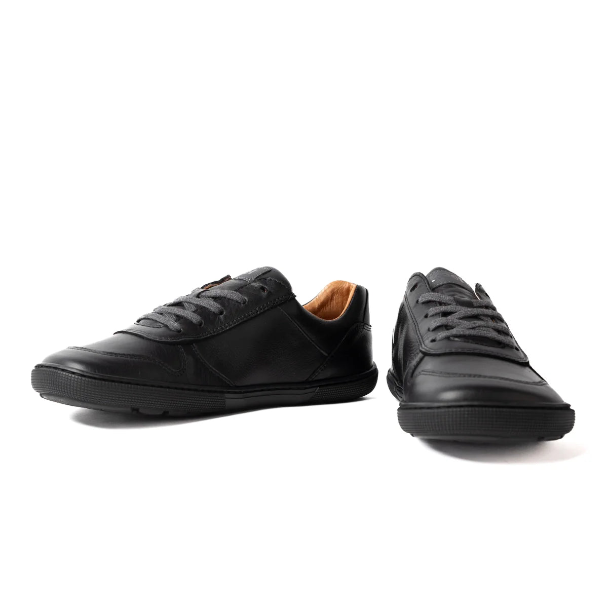 Koel - Francie Leather Black - Casual Sneakers Barefoot-Koel-Cacles Barefoot-Tienda de calzado barefoot respetuoso minimalista