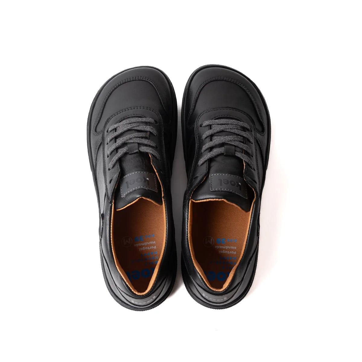 Koel - Francie Leather Black - Casual Sneakers Barefoot-Koel-Cacles Barefoot-Tienda de calzado barefoot respetuoso minimalista