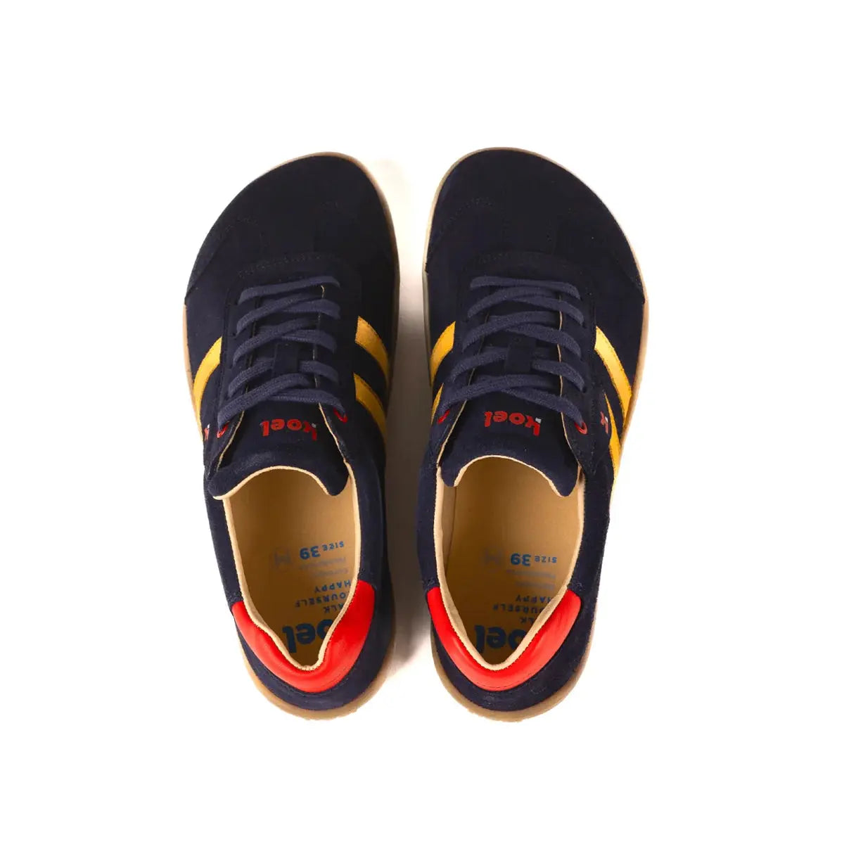 Koel - ILA Suede Blue - Sneakers Barefoot