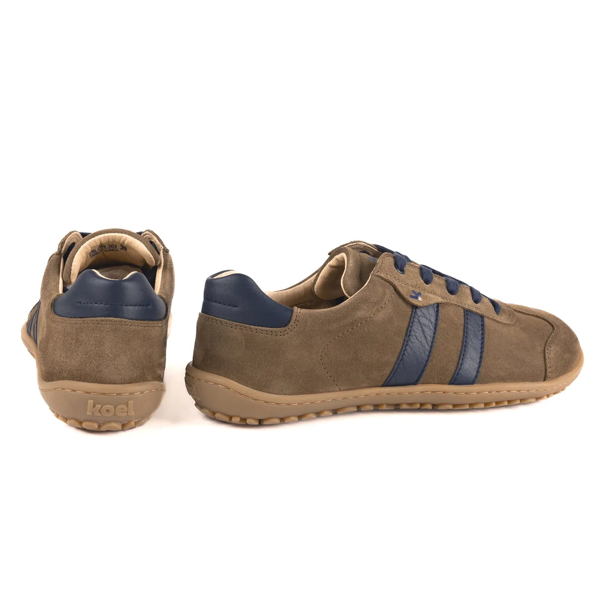 Koel - ILA Suede Olive - Sneakers Barefoot