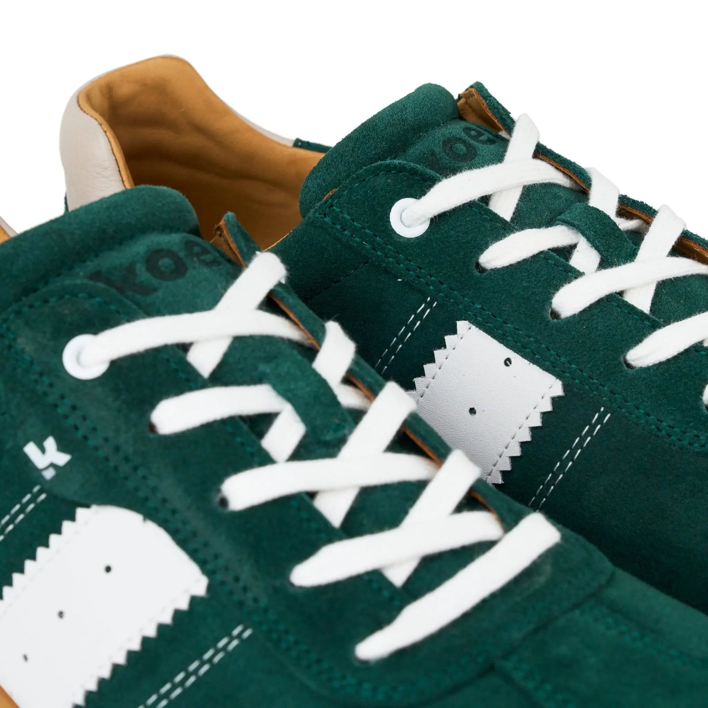 Koel - ILO Suede 3.0 Green - Sneakers Barefoot Retro