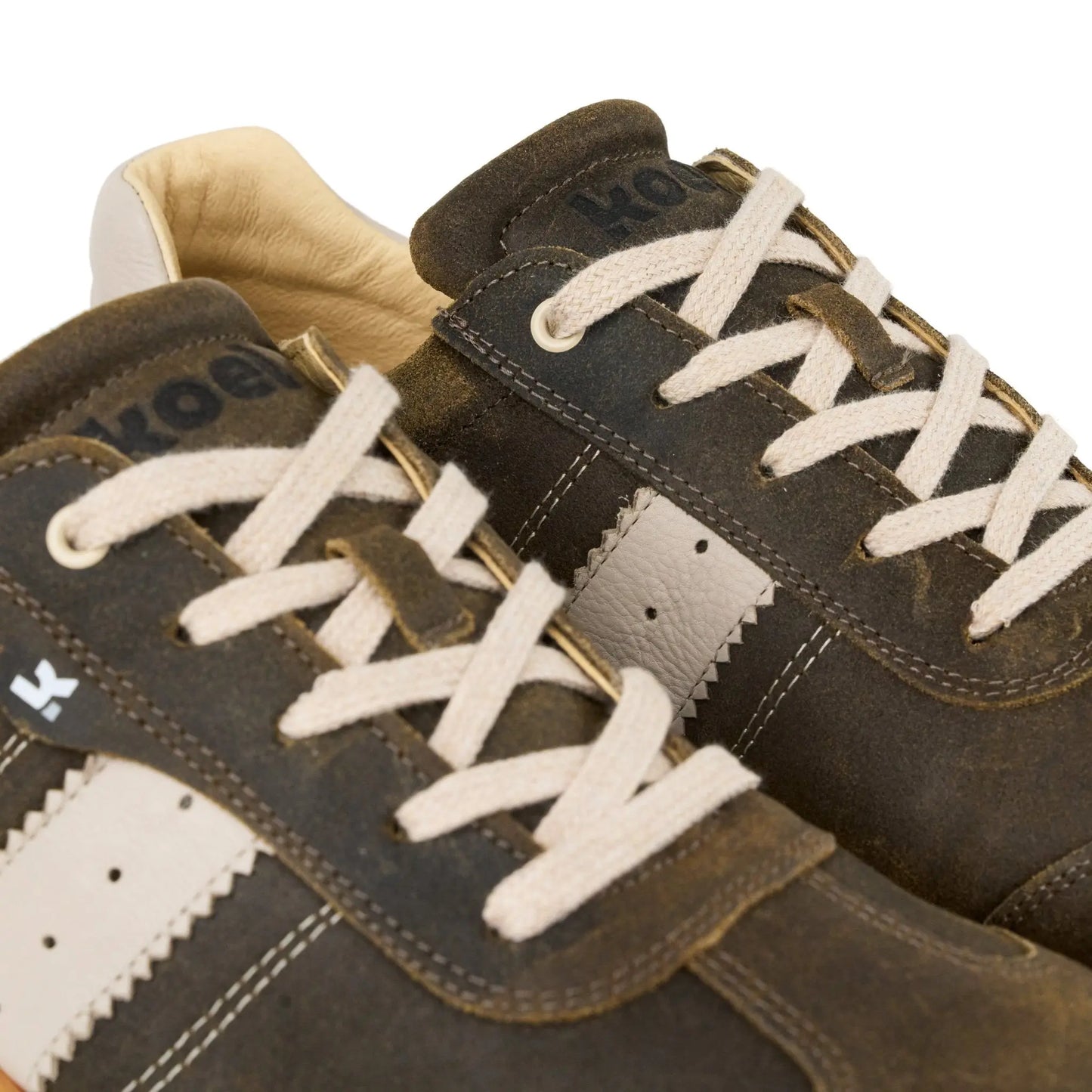 Koel - ILO Suede 3.0 Taupe - Sneakers Barefoot Retro