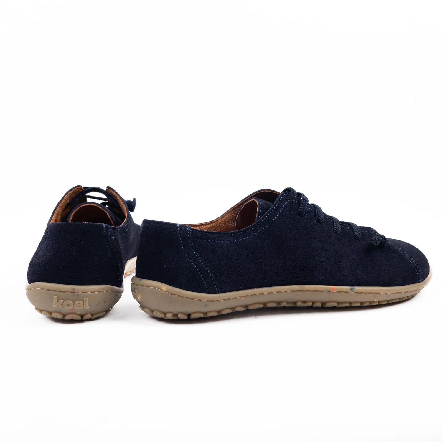 Koel - Izzie Eco Suede Navy - Sneaker minimalista
