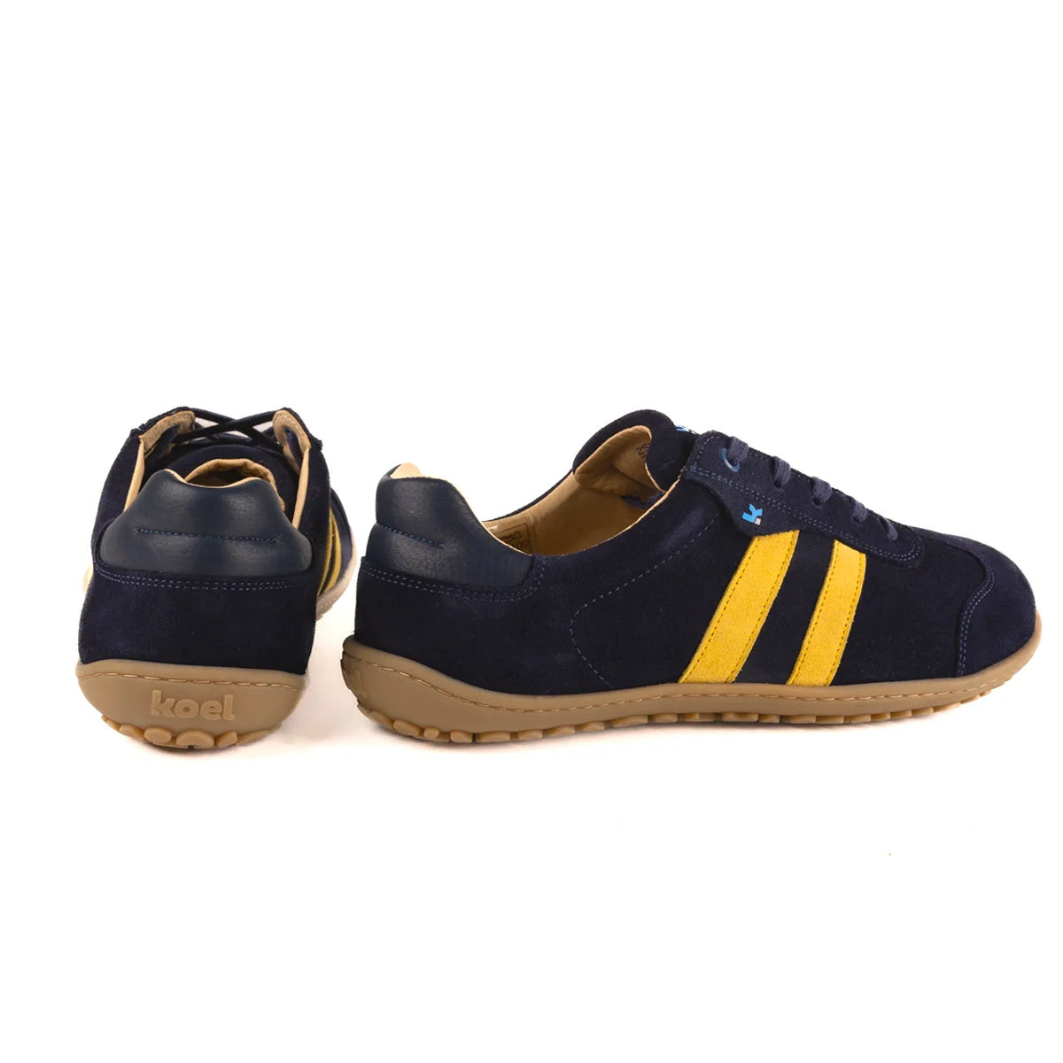 Koel Men - ILO Suede Blue - Sneakers Barefoot