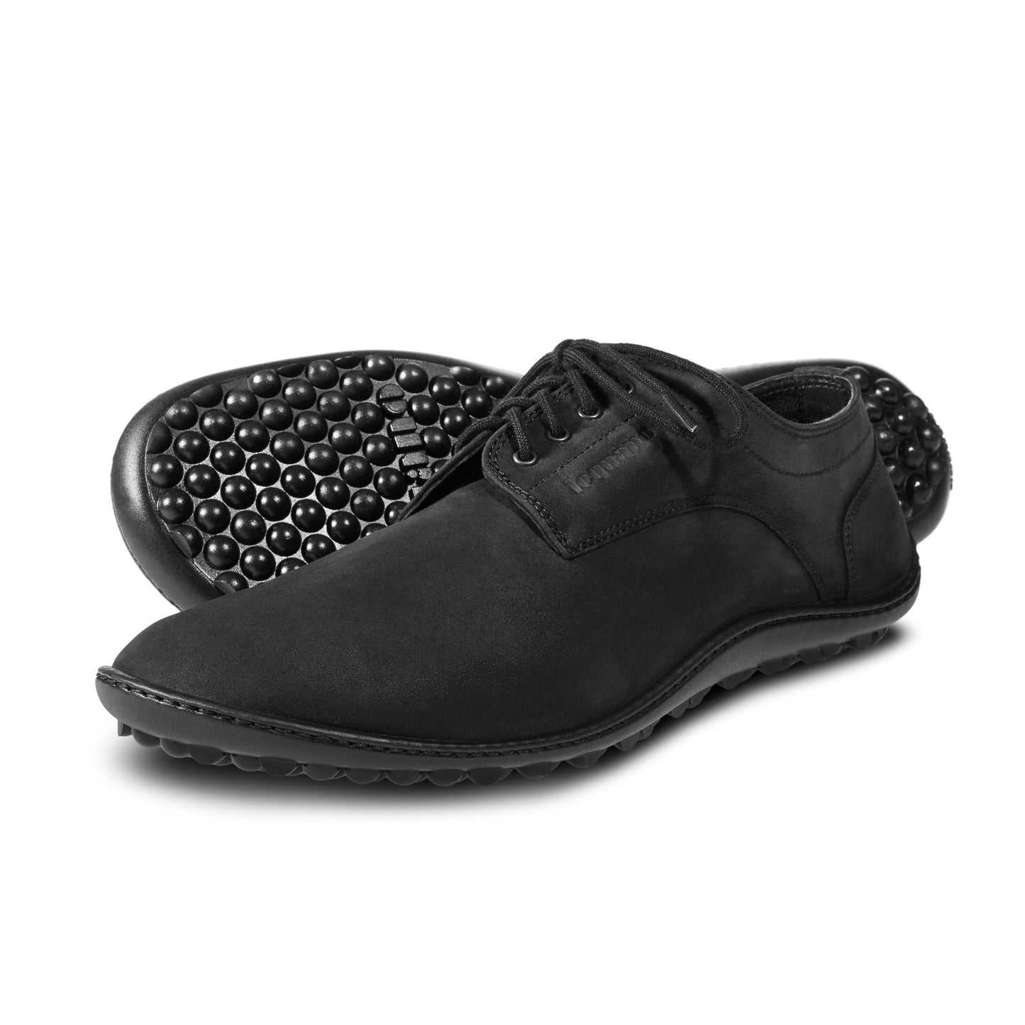 Leguano - Dean Black - Zapatos Barefoot Elegantes