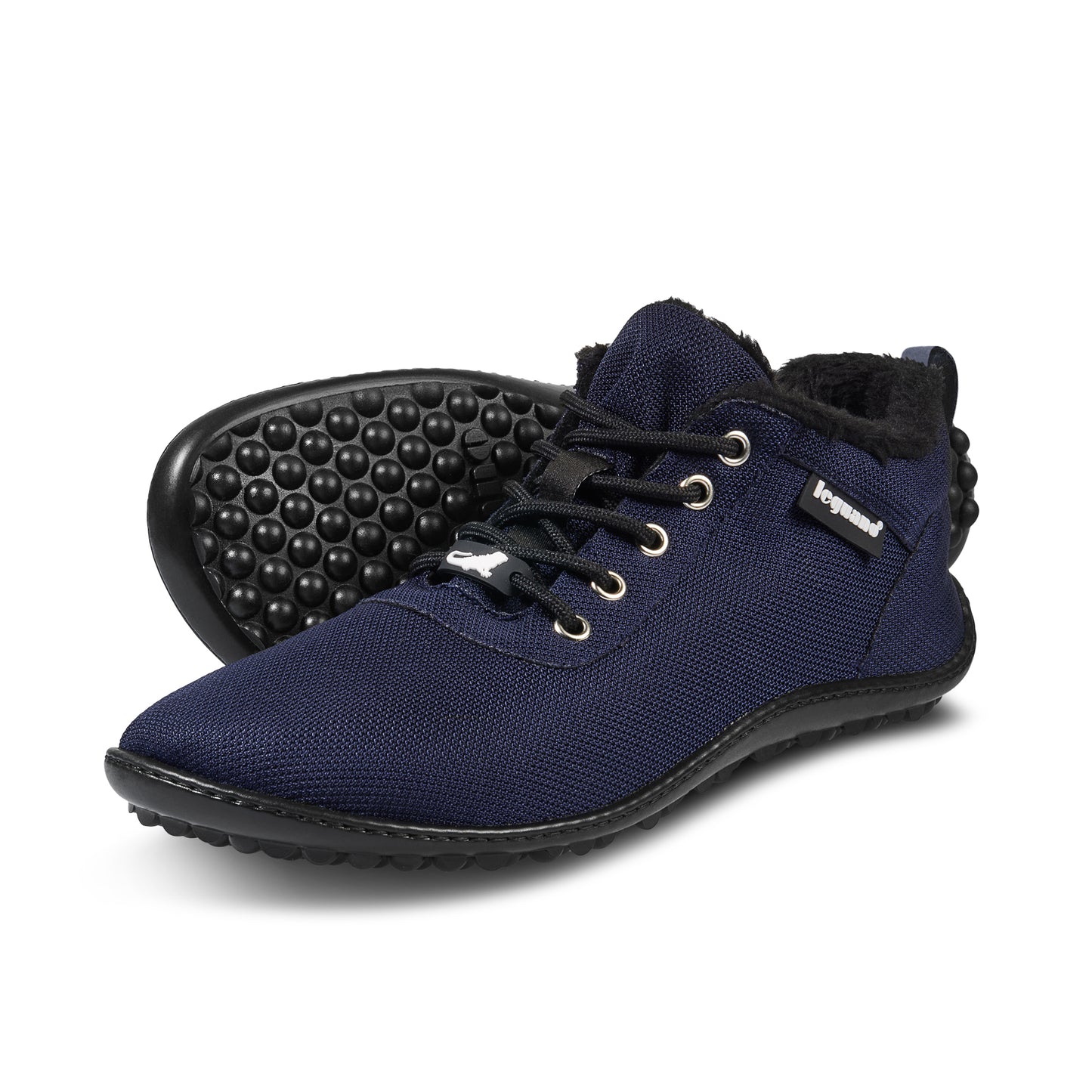 Leguano - Galaxo Blue - Botines Barefoot ligeros y con forrito