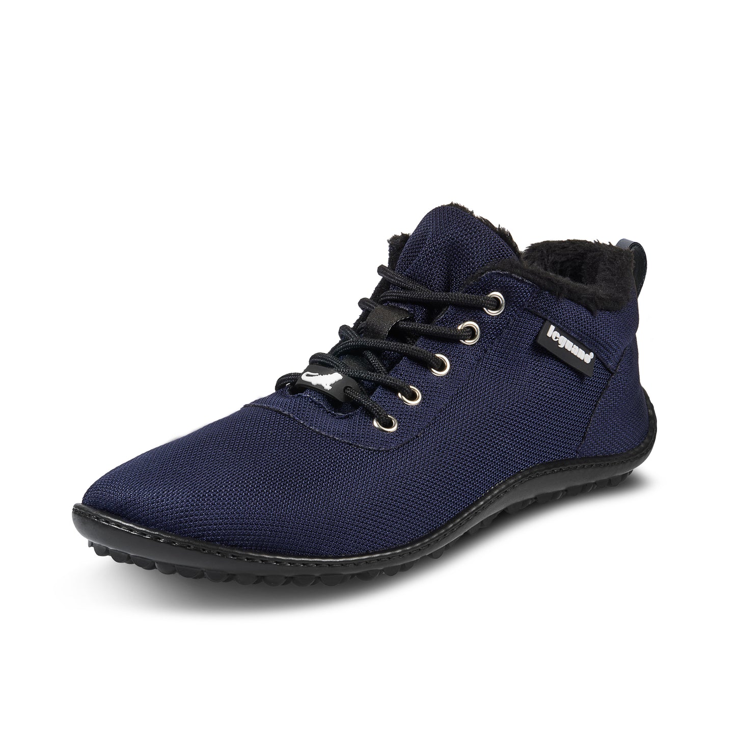 Leguano - Galaxo Blue - Botines Barefoot ligeros y con forrito