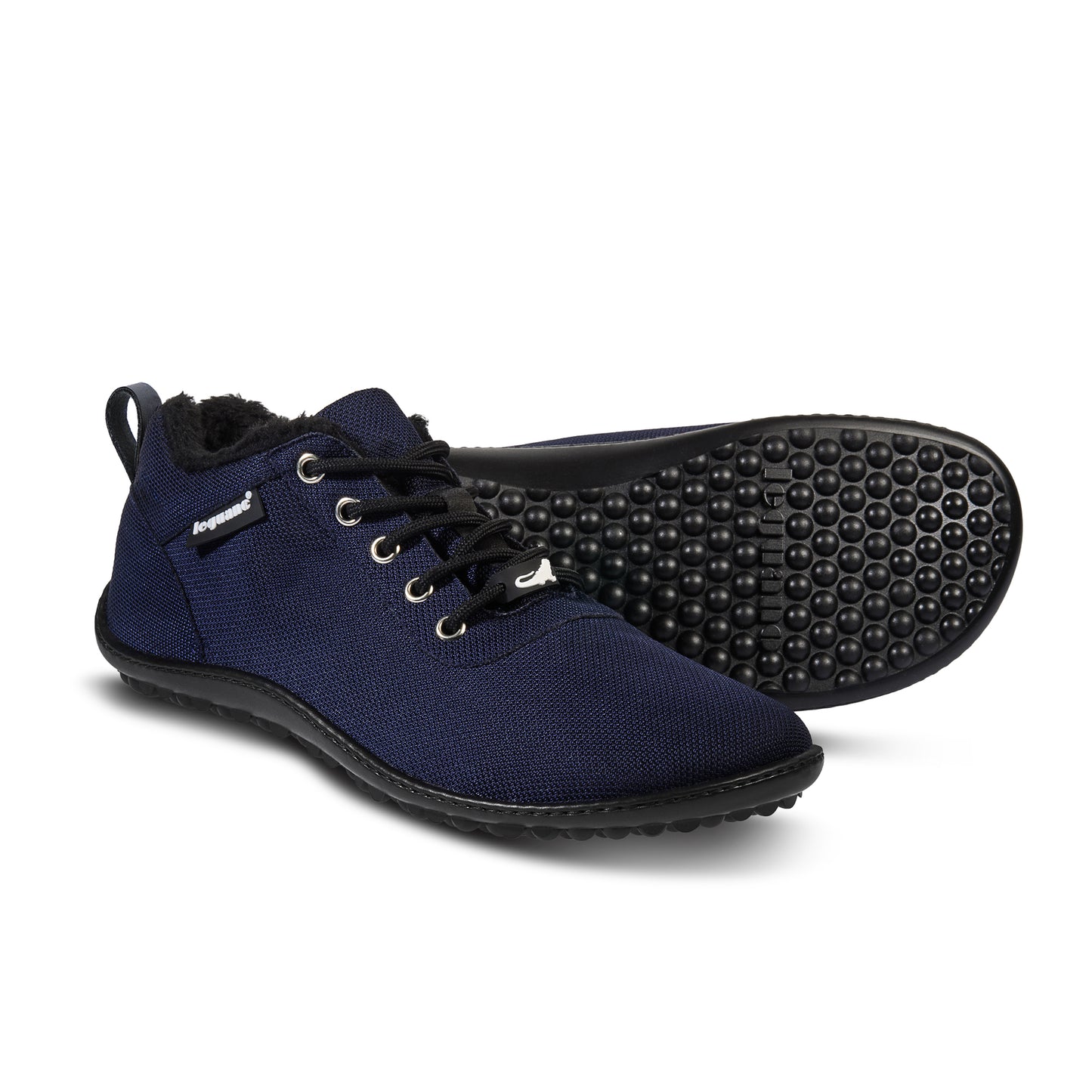Leguano - Galaxo Blue - Botines Barefoot ligeros y con forrito