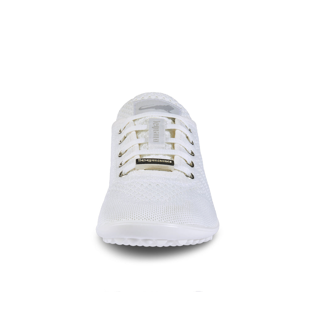 Leguano - Go: White - Deportiva elegante barefoot