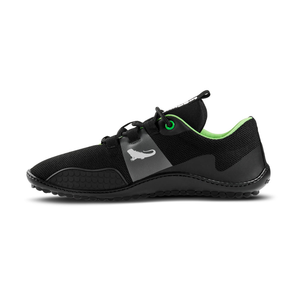 Leguano - Spinwyn Black - Deportivas Barefoot Entrenamiento y Deportes de Interior