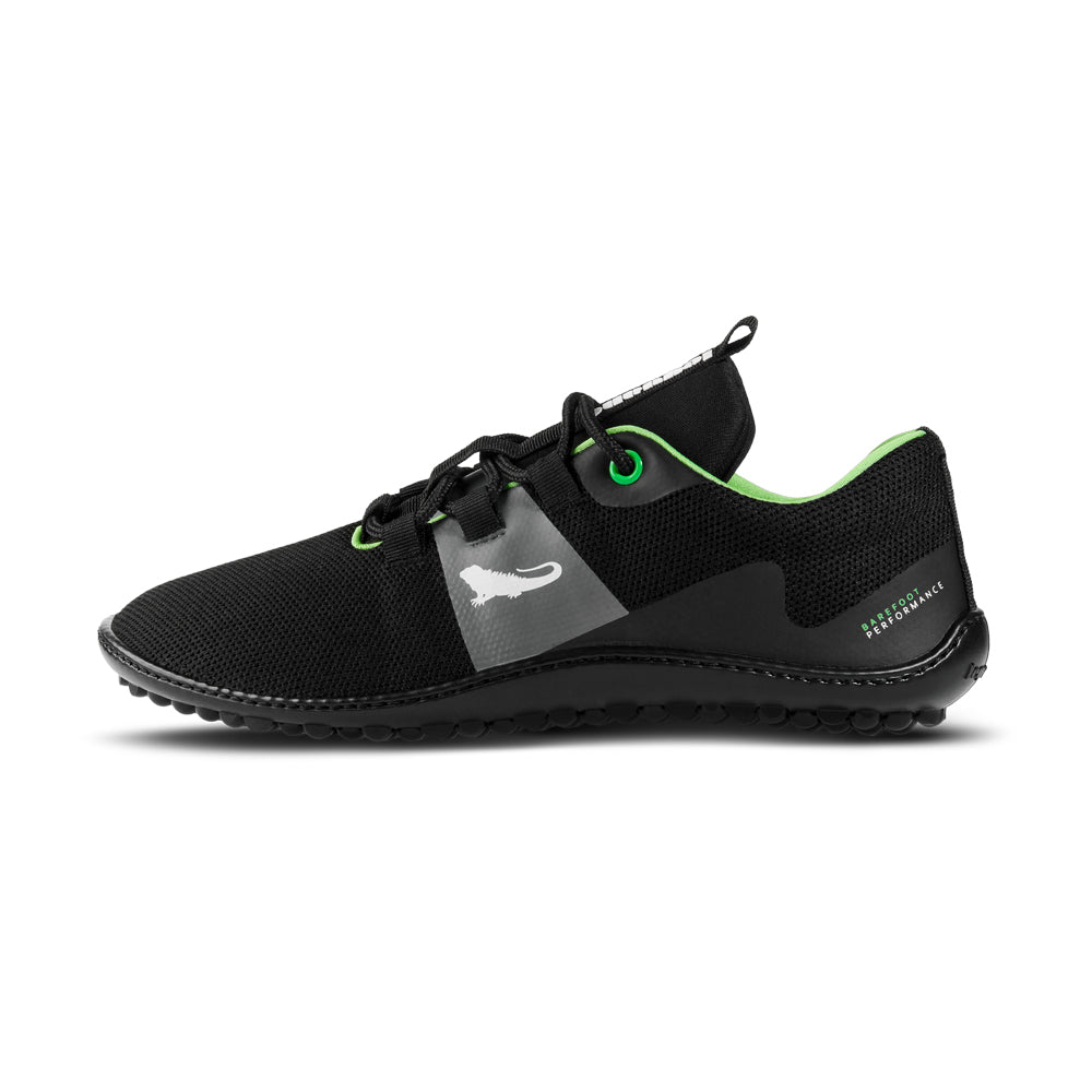 Leguano - Spinwyn Black - Deportivas Barefoot Entrenamiento y Deportes de Interior