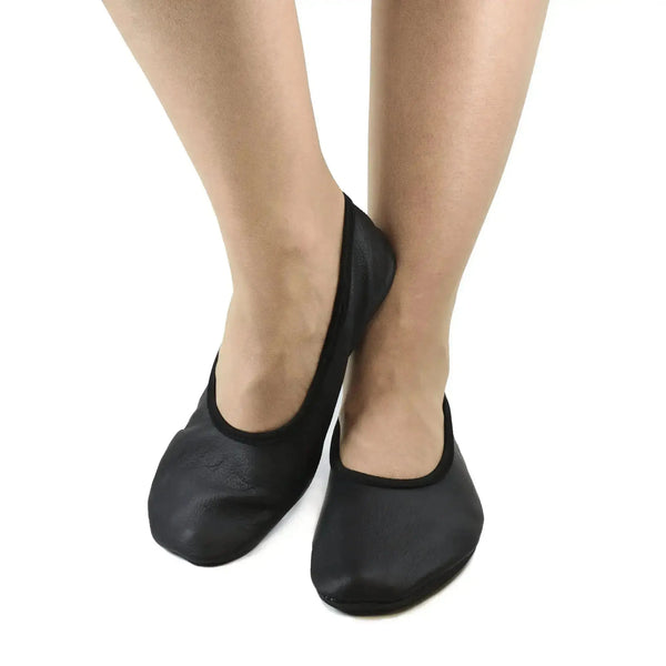 OmaKing Hip-Hop Black - zapatillas de gimnasia barefoot para niños y adultos negras