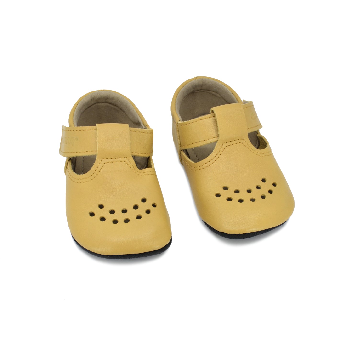 Omaking - Mutsu Yellow - zapato barefoot 1os pasos-Oma King-Cacles Barefoot-Tienda de calzado barefoot respetuoso minimalista